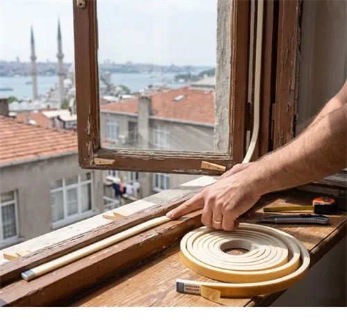 Acord Kendinden (081100) Yapışkanlı Fitilli Pencere ve Kapı Bandı 2.5 mm x 5 mt