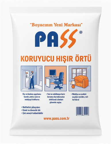 Kardelen Hışır Örtü Naylon Koruyucu Zemin ve Eşya Örtüsü 20 m²