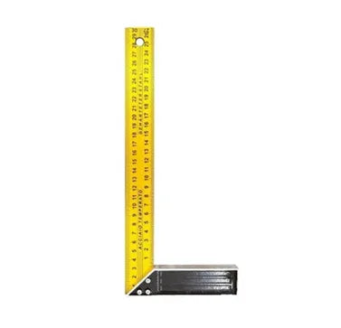 Master 506950 Sarı Gönye Marangoz Tipi Alüminyum Gövde 250 mm