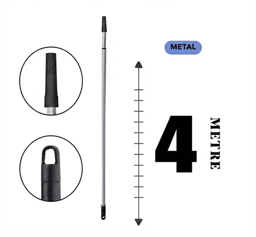 Master 510813 Teleskopik Sırık Metal Gövde 400 cm