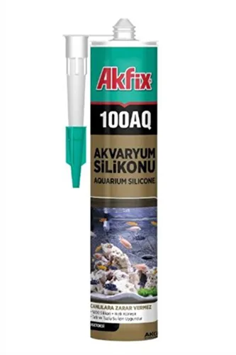 Akfix 100AQ Akvaryum Silikonu Şeffaf 280 ml