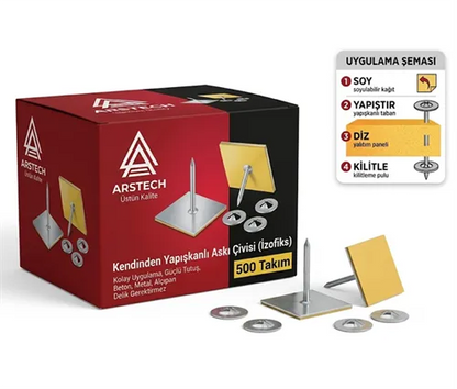 Arstech İzolasyon Çivisi 6 cm