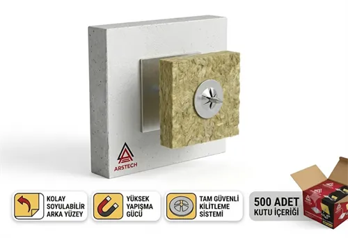 Arstech İzolasyon Çivisi 6 cm