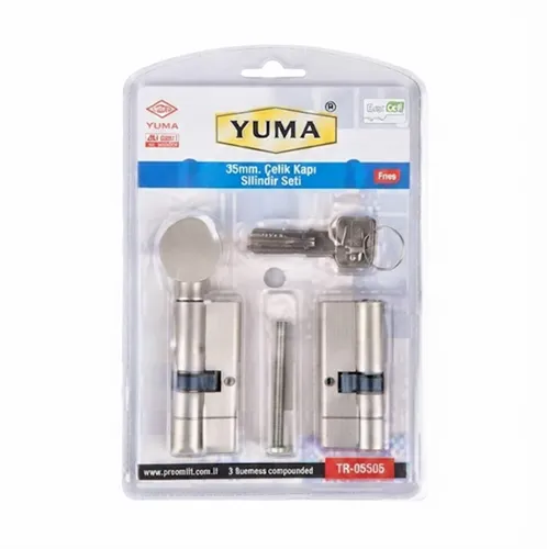 Yuma YMB68BGS Tuzaklı Çelik Barel Seti Saten Kaplama 68 mm