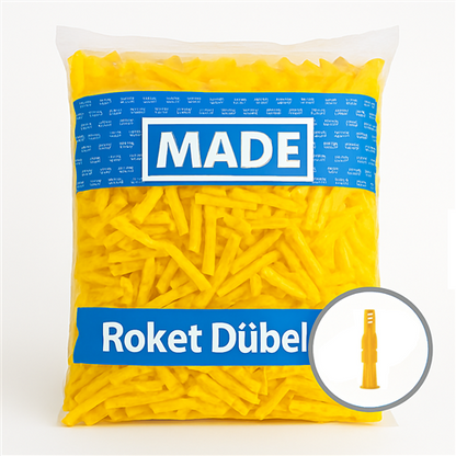 Made Performans Roket Dübel 8 mm 500'lü Paket
