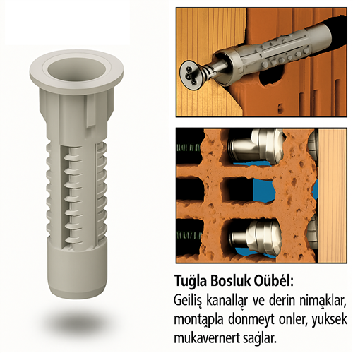 Made Brick Cavity Wall Plug 8 mm Pack of 500
