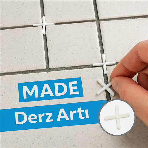 Made Derz Artısı Düz 2 mm 500'lü Paket