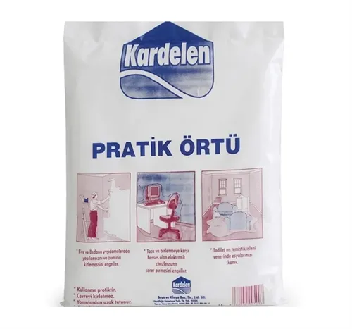 Kardelen Hışır Örtü Naylon Koruyucu Zemin ve Eşya Örtüsü 32 m²