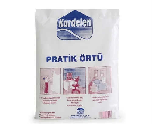Kardelen Hışır Örtü Naylon Koruyucu Zemin ve Eşya Örtüsü 50 m²