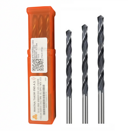 Mte Hss DIN 338 Drill Bit Cylindrical Shank Short Ground Type 14.5 mm