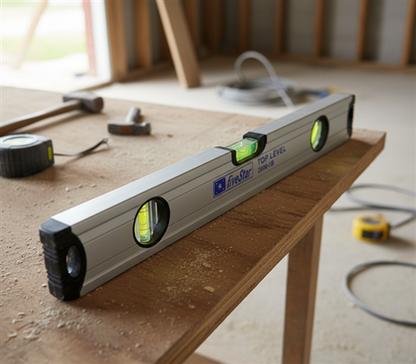 Fivestar Grey Spirit Level with Scale 80 cm