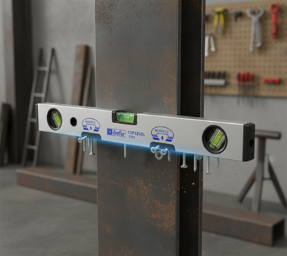 Fivestar Grey Eco Magnetic Spirit Level 70 cm