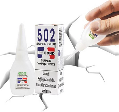 Evobond 502 Super Cyanoacrylate Adhesive 20 gr