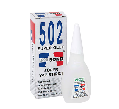 Evobond 502 Super Cyanoacrylate Adhesive 20 gr