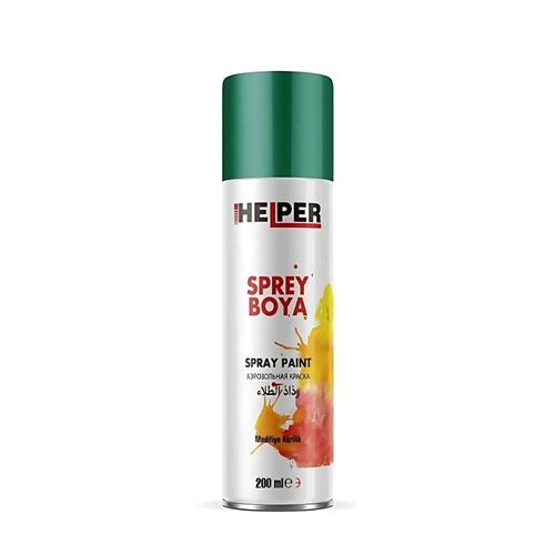 Helper Sprey Boya RAL6016 Parlak Yeşil 200 ml