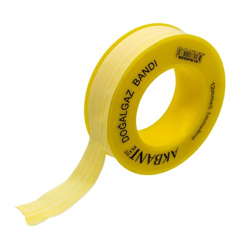 Akbant Doğalgaz Teflon Bant 2mmX0.1mmX8mt