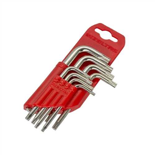 İzeltaş 4910007108 Torx Allen Anahtar Takımı 8 Parça