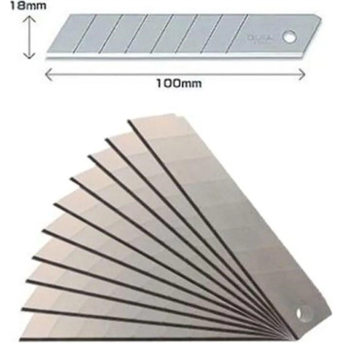 Arstech ARS100500 Yedek Maket Bıçağı 18 mm Kalınlık 0.50 mm (1461)