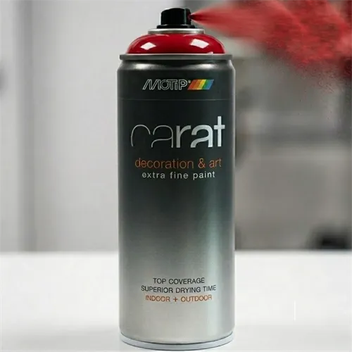 Carat Sprey Boya Parlak Karmen Kırmızı RAL 3002 400 Ml