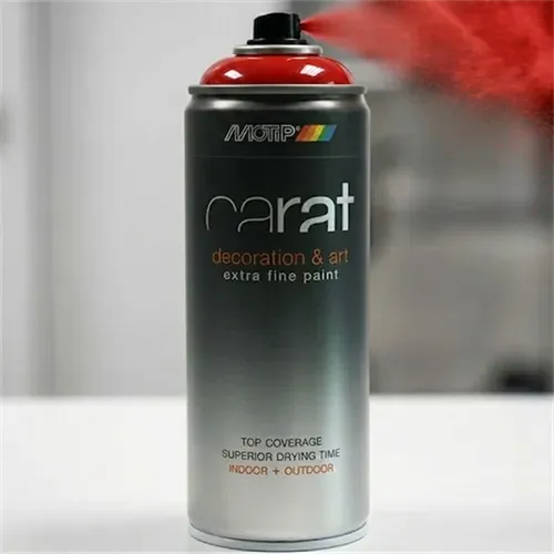 Carat Sprey Boya Parlak Ateş Kırmızı RAL 3000 400 Ml