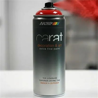 Carat Sprey Boya Parlak Ateş Kırmızı RAL 3000 400 Ml