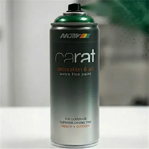 Carat Sprey Boya Parlak Yosun Yeşili RAL 6005 400 Ml