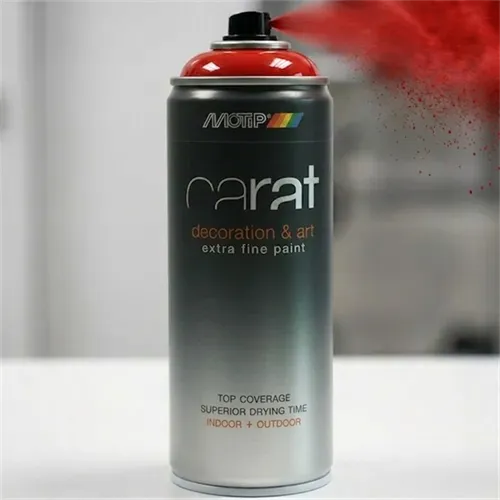 Carat Sprey Boya Parlak Trafik Kırmızı RAL 302 400 Ml