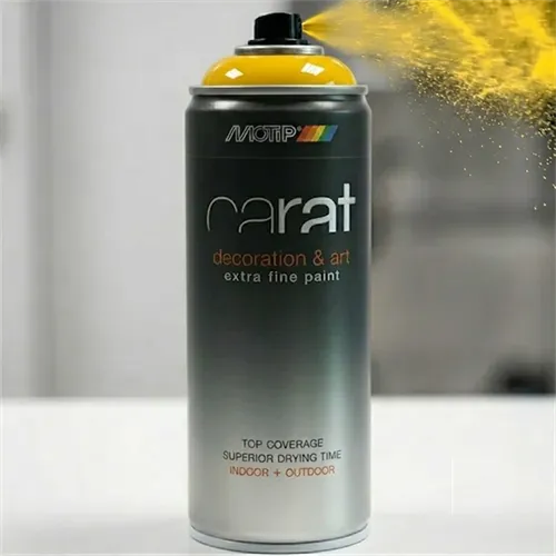 Carat Sprey Boya Parlak Trafik Sarısı RAL 1023 400 Ml