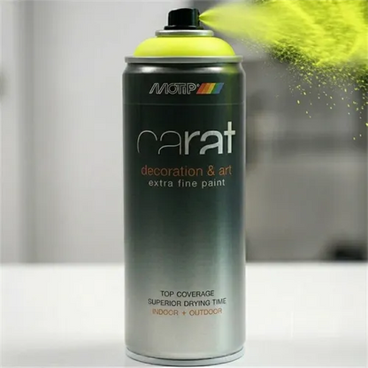 Carat Sprey Boya Floresan Sarı 400 Ml