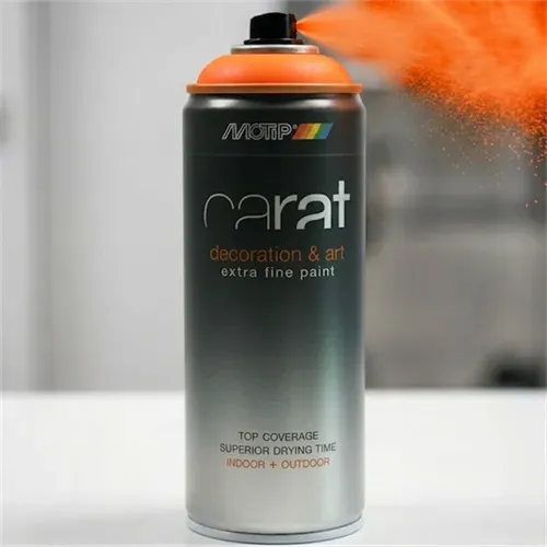 Carat Sprey Boya Floresan Turuncu 400 Ml