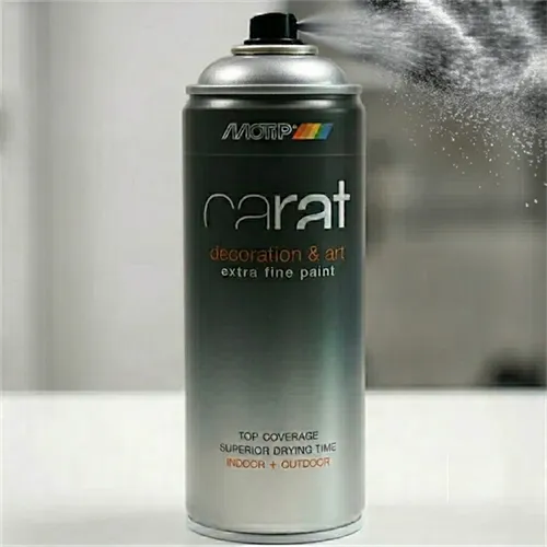 Carat Sprey Boya Metalik Gümüş 400 Ml