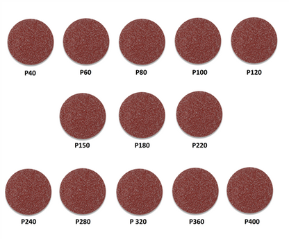 Dmax DMX4012 Hook and Loop Sandpaper 115 mm 60 Grit