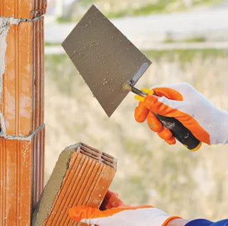 Hassan 179 Brick Trowel Spring Steel with Wooden Handle
