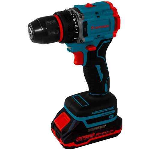 Catpower 1020 Kömürsüz Akülü Matkap 10 mm 20V 2.0Ah Li-Ion