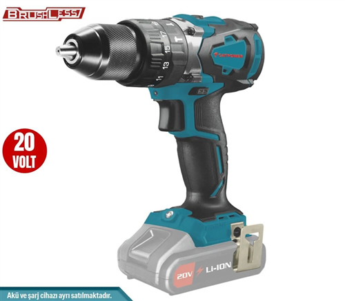 Catpower 4101 Akülü Darbeli Matkap Kömürsüz Motor Solo (Aküsüz) Paket