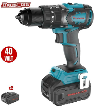 Catpower 4410 Akülü Darbeli Matkap Kömürsüz 90Nm 40V