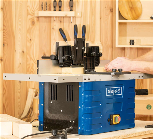 Scheppach HF60 Tezgah Ahşap Freze Makinası 1500 Watt