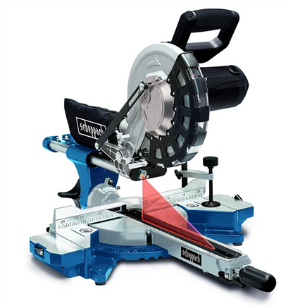 Scheppach HM254 Lazerli Kızaklı Gönye Kesme Makinası 254 mm 2000 Watt