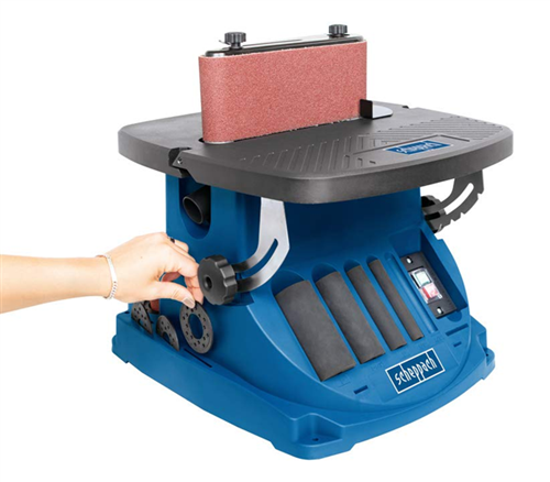 Scheppach OSM600 Salınımlı Silindirik Bant Zımpara Makinası 450 Watt