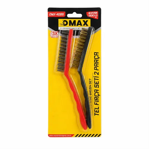 Dmax DMX4086 Mini Tel Fırça Seti 2 Parça