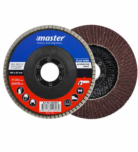 Master 503930 Flap Disk Alüminyum Oksit 180 mm 40 Kum