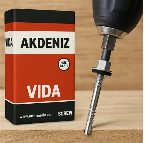Akdeniz Panel Vidası 5.5x90 mm Kafa 6 mm 150'lİ Paket