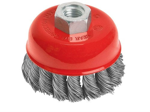 Dmax DMX4035 Burgulu Çanak Tel Fırça 100 mm