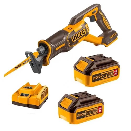 İngco CRSLI2108 Kömürsüz Akülü Tilki Kuyruğu Testere 20V Li-ion Tek Makine