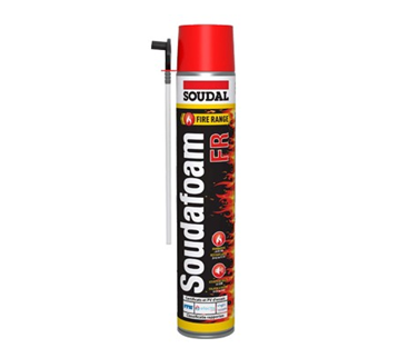 Soudal Soudafoam FR N1 Yangına Dayanıklı Manuel PU Köpük 750 ml ( 240 Dk )