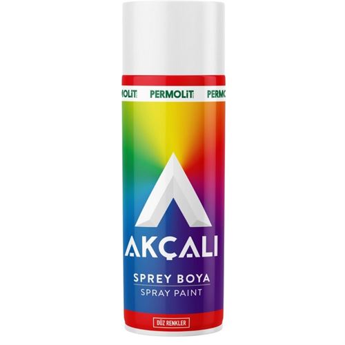Akçalı Sprey Boya Mat Siyah RAL 9005 400 ml