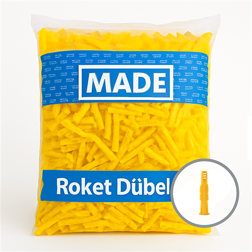 Made Performans Roket Dübel 10 mm 250'li Paket
