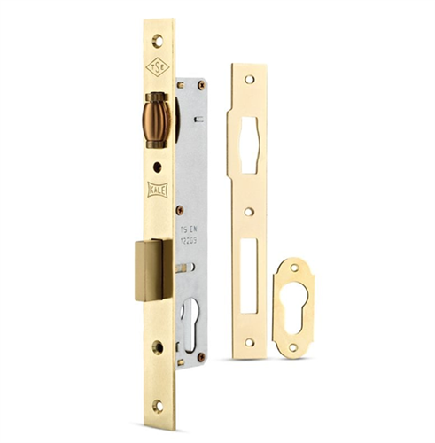 Kale 155/25U Makaralı Dar Kilit Nikel Kaplama Barelli 25 mm