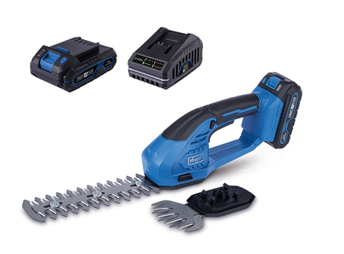Scheppach C-HTGS200 Akülü Çim ve Çit Makası 20V 2.0Ah Tek Akülü