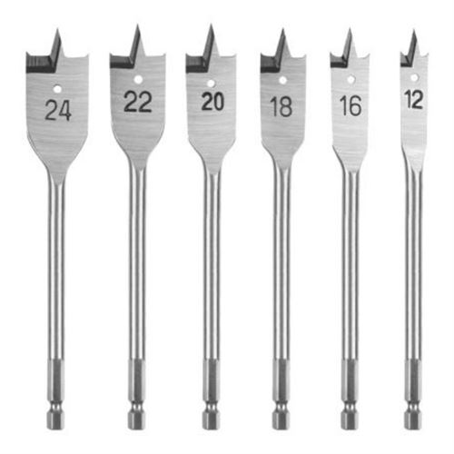 Master 530235 Yaprak Matkap Ucu Seti 6 Parça 12-24 mm